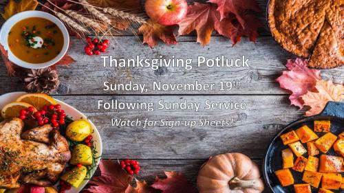 thanksgiving potluck