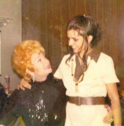 Sharon and Lucille Ball
